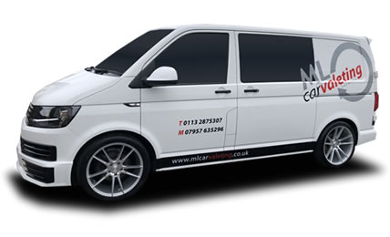 ML Car Valeting vans operate throughout the West Yorkshire region